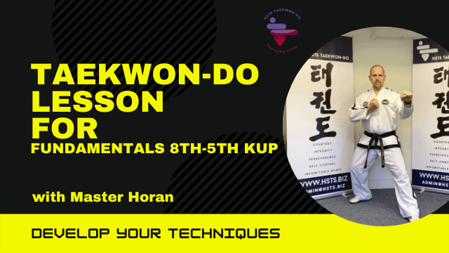 Fundamentals for 8th-5th kup