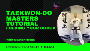 How to fold a dobok correctly