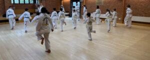 Taekwon-Do classes Barton-Le-Clay at HSTS Taekwon-Do training session